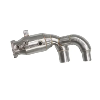 New 3.0T 911.2 Catalytic Converter Exhaust Downpipe for Porsche 911 2016-2017 - Image 3