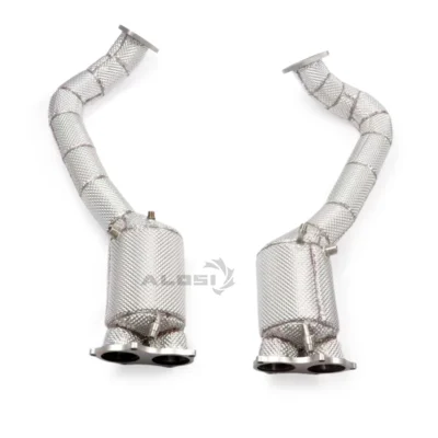 Used for Porsche 718 GTS 4.0 2018-2023 downpipe exhaust pipe heat shield automotive performance tuning components - immagine 2