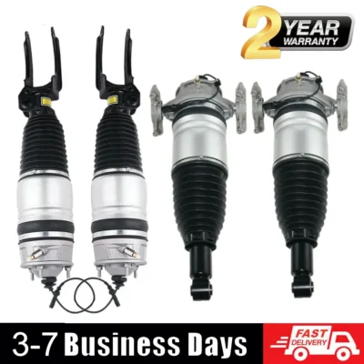 4x Front Rear Air Suspension Shock Struts Fit Porsche Cayenne 92A 958 2011-2018 95835804000, 95835804003, 95835804010,