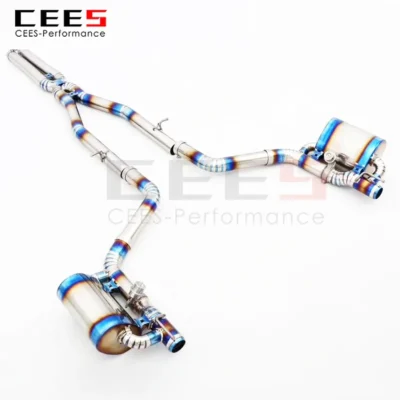 CEES Exhaust System For Dodge Challenger SRT Performance Tuning Catback Valve Muffler Auto Modification Car Accessories - immagine 2