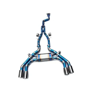 ING Titanium Alloy for BMW X3M X4M Catback Exhaust Pipe Muffler With Valves High Quality Auto Performance Tuning Parts