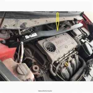 For KIA Sportager 2008 2009~2017 Engine hood anti roll stability and fixed top bar aluminum alloy balance bar front link