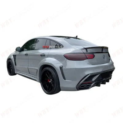 For Upgrade Mercedes-Benz GLE Coupe Body Kits Front Bumper Rear Bumper Side Skirt Front Rear Fenders Spoiler Wing Car Door - immagine 4