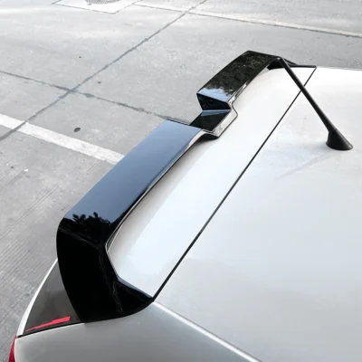 For Volkswagen Polo Oettinger MK5 6R 6C 2009-2017 Rear Trunk Spoiler Wing Auto Parts Lip Diffuser Tail Fin Accessories Body Kits - immagine 3