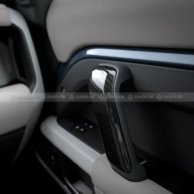 Car Decoration Accessories Defender Dashboard Carbon Fiber Interior Kit For Land Rover Defender 110 Parts - immagine 6