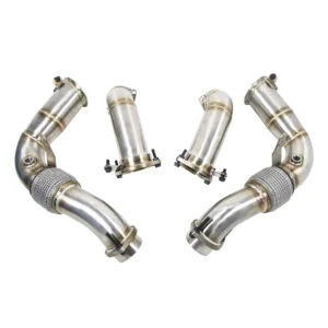 2024+ For BMW X5M F95 X6M F96 LCI 4.4TT S68 Race Downpipe Exhaust New Condition