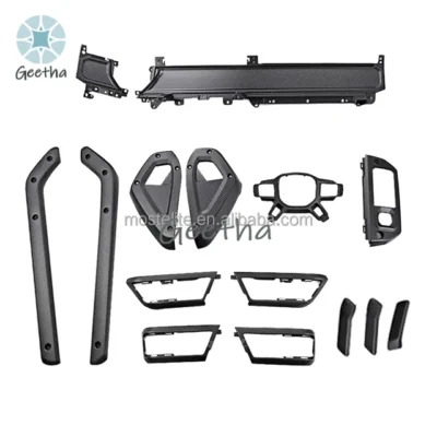 For New Design Car Interior Accessories ABS Dry Carbon Fiber Interior Kits For Land Rover Defender 90 110 130