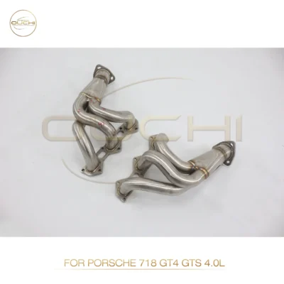 OUCHI Exhaust System Stainless Steel Performance Headers For Porsche 718 GT4 GTS 4.0L Racing Manifold - immagine 5