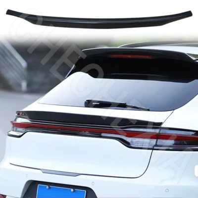 For 14-23 Porsche Macan Spoiler Car Trunk Lid Decorative Cover High-Quality Carbon Fiber Material Diffuser Body Kit Rear Wing - immagine 5