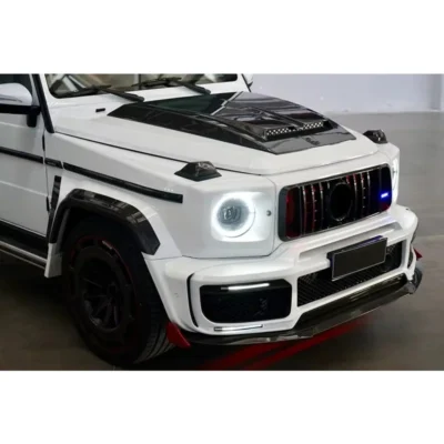 Tom AutoFor G CLASS W463 Old to New W464 Rocket Style Car Styling Set B PP+Dry CF Material Full Modification Body Kit - immagine 5