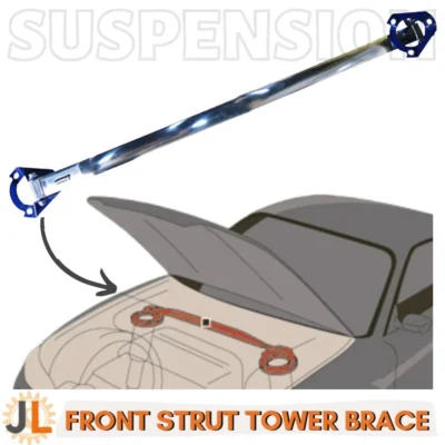 for BMW 5 Series E60 NOT FOR V8 Front Strut Bar Tower Brace Suspension Arm Upper Shock Stabilizer Rod STB Anti-Roll Sway Bar
