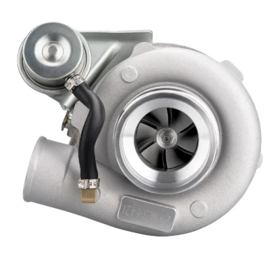 Turbo Kit GT2871 GT2860 W/ Intercooler Piping T25 0.64 Turbine A/R 350+BHP - immagine 5
