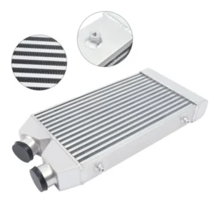 OD=2.5"Universal Turbo Intercooler Front Mount 25x11x3 FMIC Aluminum 2.5" I/O Z-036A for Chevrolet Dodge Ford Mustang