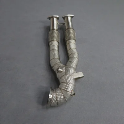 Modification Rongdi High Flow Heat Shield Exhaust Straight Downpipe for TTRS RS3 2015-2019 2.0T - immagine 6