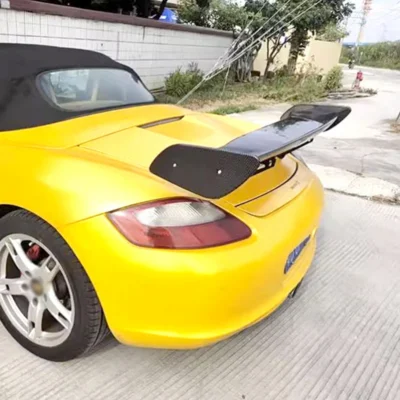 ABS High Quality Rear Window Roof Wing Spoiler Wing Refit Trim Diffuser For Porsche 718/981/911 Car Accessories - Image 4