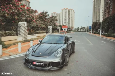 High Quality For 06-12 Porsche Carrera 911 997 Facelift GT3 Style Wide Body Kit Car Bumpers Spoiler Facelift Upgrade - immagine 3