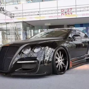 suitable for Bentley Continental GT Carbon Fiber Body Kit Front and Rear Bumper Spoiler Fender Wide-body