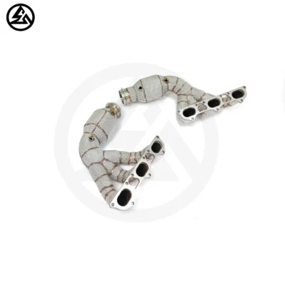 Exhaust Pipes Manifolds for Porsche 911 991.1 GT3 3.8L/GT3 RS 4.0L Sport Cat Headers - immagine 2