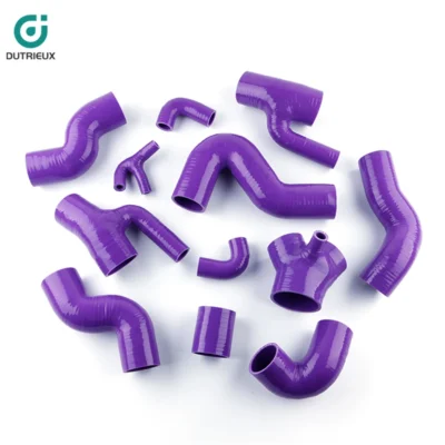 Silicone Intercooler Turbo Boost Hose Kit for Audi S4 A6 B5 C5 4B 2.7L V6 - immagine 4
