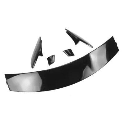 Front Bumper Splitter Air Vent Trim Kit & Rear Trunk Spoiler Roof Wing For Mercedes Benz A Class W176 A45 AMG Sport 2016-2018 - immagine 2