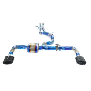 ING Titanium Exhaust for Audi TTRS 8J 2.5T Catback Exhaust Pipe With Muffler Valves High Quality Auto Performance Tuning Parts