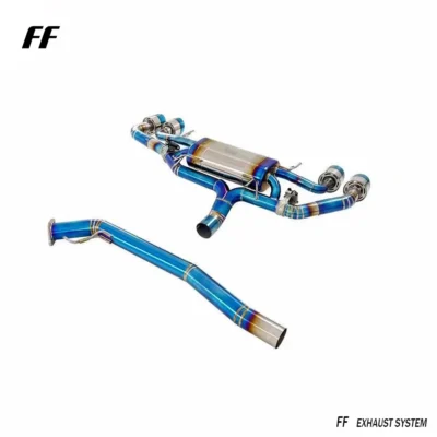 High Performance Car Titanium Valvetronic Exhaust Catback for Nissan GTR R35 3.8T - immagine 3