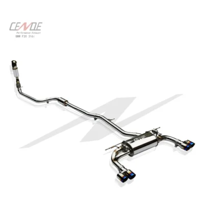 High Performance Stainless Steel Catback Exhaust Muffler for BMW F30 F35 316 320 328 320GT 328GT 330GT Downpipe - Image 3