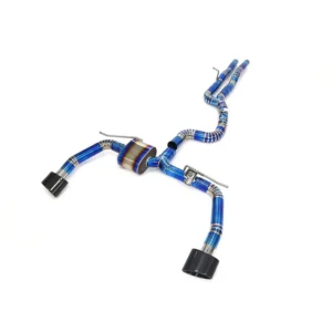 ING Titanium Alloy Exhaust Catback for Audi RS3 2.5T With Single Muffler Stock Valves Auto Tuning Exhausted System Pipes