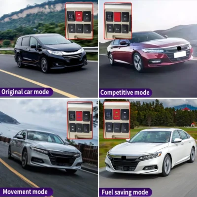 Throttle accelerator compatible with Honda ELYSION ODYSSEY ACCORD INSPIRE car sports switch module to improve performance - immagine 4