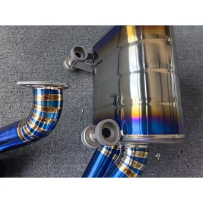 Titanium Catback Exhaust for Porsche 911 997.2 3.6/3.8 2008-2011 Escape Performance Car Exhaust Pipes - immagine 2
