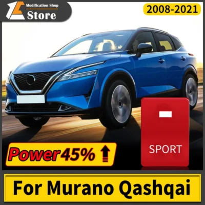 Throttle accelerator compatible with 2008-2021 Nissan Murano QASHQAI car sports power module switch to improve car performance