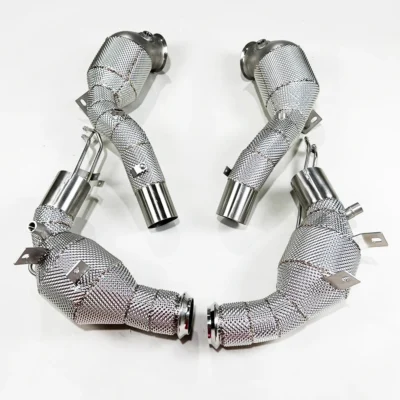 2022-2024 Mercedes Benz SL63 4.0T downpipe exhaust pipe modification does not light up engine OPF version