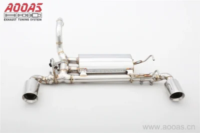 Racing Exhaust Sounds Valve Car Down Muffler Exhaust System For Abarth 500 - immagine 3