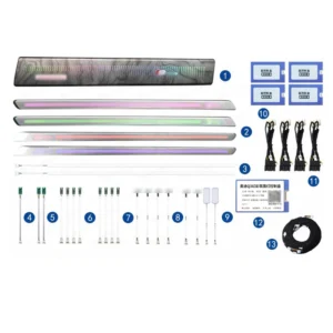 For Led Multi Colors Led Atmosphere Lights Car Ambient Light Kit For Audi Q3 2021 2022 2023