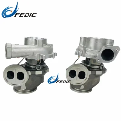 VU21 VU22 Twin Turbocharger RHF55B turbine full turbo 330498 330499 for Ferrari 488 V8 3.9L