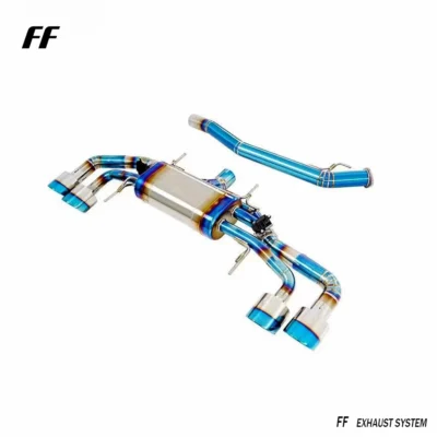 High Performance Car Titanium Valvetronic Exhaust Catback for Nissan GTR R35 3.8T - immagine 4
