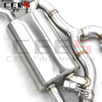 CEES Stainless Steel Catback Exhaust Escape For AUDI S3 2.0T 2015-2023 Exhaust Pipe Muffler Car Exhaust System - immagine 5