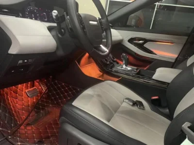 Atmosphere Lamp Suitable for Range Rover Evoque 2018-2020 10 Colors Inter Door Ambient Light Car LCD Panel Screen Control - immagine 4