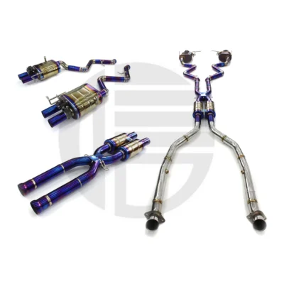 Titanium Catback Exhaust Escape Valvetronic Car Exhaust Muffler for BMW M3 E90 E92 E93 4.0L 2007-2013 Exhaust Pipes - immagine 6