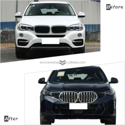 Upgrade Modification KitF16 To G06 Body Kit Car Sets For Bmws 2015-2019 Year X6 Old To New 2024 Style M Sport MT Look Bodykit - immagine 2