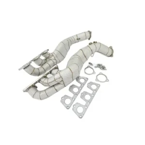 CSZ Unique Features Exhaust Manifold For Audi S4 S5 A6 A7 B8 C7 3.0T 2009-2016 Performance Header Double Wrap With Quartz Wool