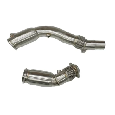 For BMW M3 M4 S55 Exhaust Downpipe 304 Stainless Steel New Condition 2014-2019 Model for F80 F82 - immagine 4