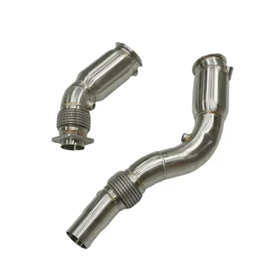 For BMW M3 M4 S55 Exhaust Downpipe 304 Stainless Steel New Condition 2014-2019 Model for F80 F82 - immagine 5