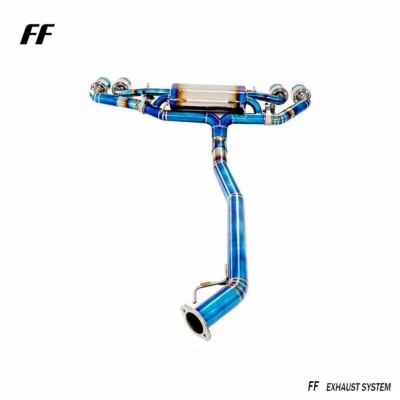 High Performance Car Titanium Valvetronic Exhaust Catback for Nissan GTR R35 3.8T - immagine 5