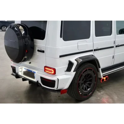 Tom AutoFor G CLASS W463 Old to New W464 Rocket Style Car Styling Set B PP+Dry CF Material Full Modification Body Kit - immagine 6