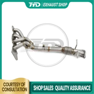 Customizable Manifold For Ford Focus 2.0T Stainless Steel Exhaust System Without Heat Shield Header Direct Installation HMD