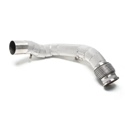 For 2018+ BMW M5 F90 M8 F91 F92 F93 S63 4.4TT Ich Competition Models Racing Downpipe Exhaust With Heat Shield - immagine 5
