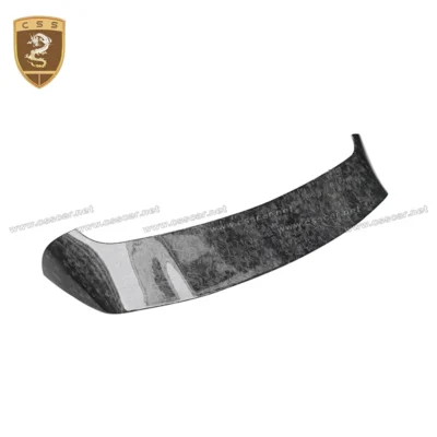 Newest 2020 TKT Style Forged Carbon Fiber Body Kits for Porsche MACAN Front Diffuser Rear Lip Roof Spoiler Tail Wing Accessories - immagine 5