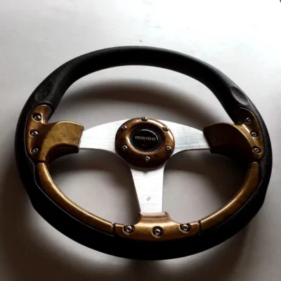 Customization Universal Car Sport Steering Wheel Racing Universal 320/350MM/13/14Inch PU Steering Wheel Hight Quality With Horn - immagine 5