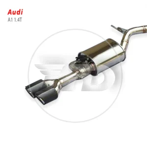 HMD Stainless Steel Exhaust System Performance Catback Is Suitable For Audi A1 1.4T Car Electronic Valve High Performance